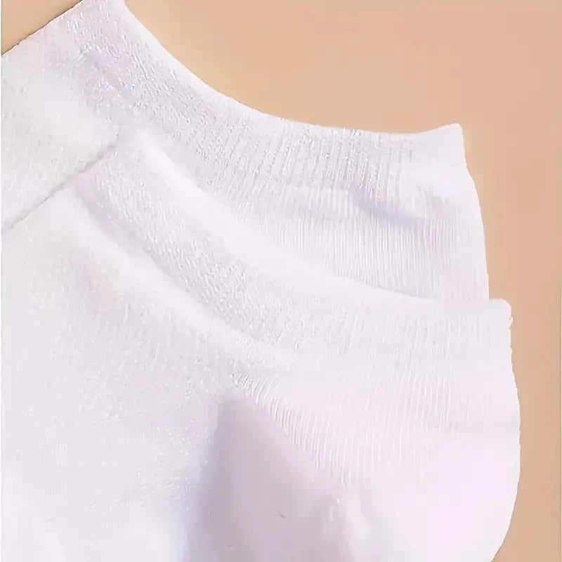 Unisex Comfort-Fit Ankle Socks – 5–10 Pair Breathable Lightweight Everyday Sport Socks