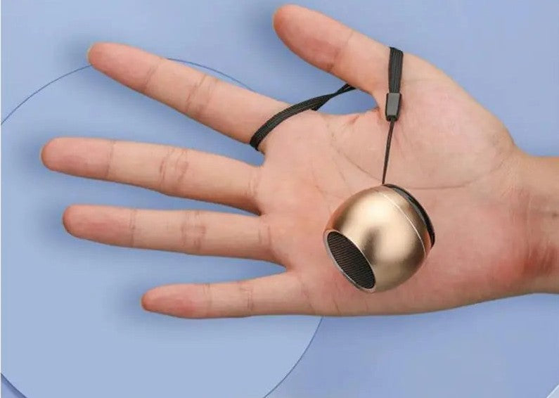 Portable Mini Wireless Bluetooth Gun Metal Speaker - Outdoor Speaker