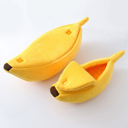 Banana Pet Bed – Funny Dog & Cat House