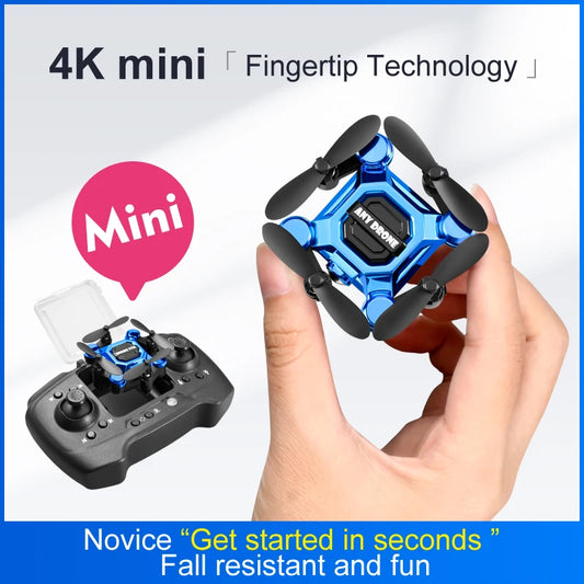 Smart Hover Mini Drone – Beginner-Friendly Auto-Stabilizing Quad with One-Key Start