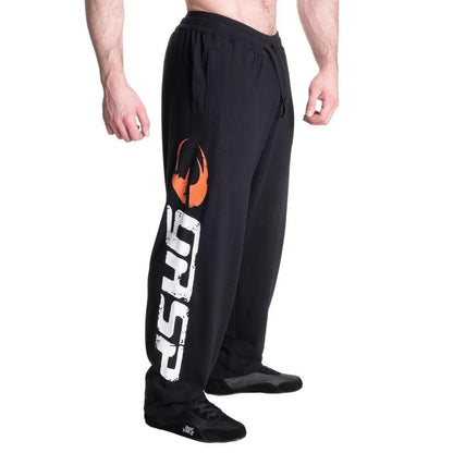 Men’s Straight-Leg Training Sweatpants – Graphic Fitness Joggers for Casual & Gym