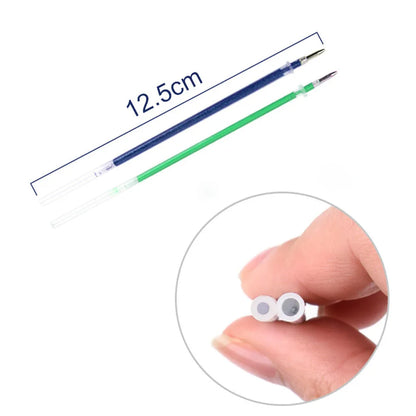 24-Color Glitter Gel Pen Refills – Neon Smooth Ink Replacement Pens for Art & Crafts