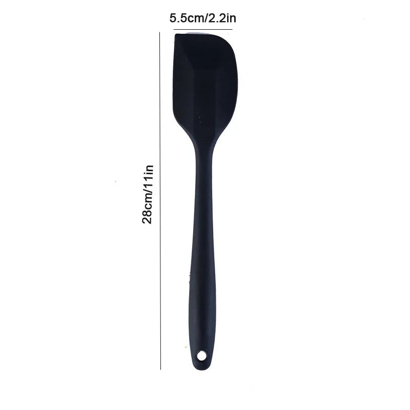 Heat-Resistant Silicone Spatula – Non-Stick Cream Scraper for Baking, Cooking & Mixing
