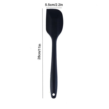 Heat-Resistant Silicone Spatula – Non-Stick Cream Scraper for Baking, Cooking & Mixing