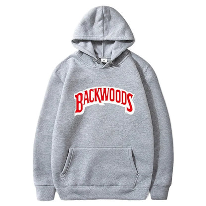 Backwoods Graphic Hoodie – Unisex Streetwear Sweatshirt, Hip-Hop Style