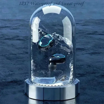 M10 Bluetooth Wireless Earbuds with LED Display Charging Case – Waterproof In-Ear Headphones