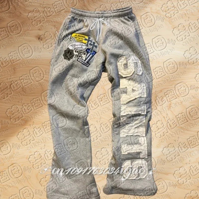 Men’s 3D Printed Mesh Streetwear Pants – Breathable Athletic Fashion Joggers