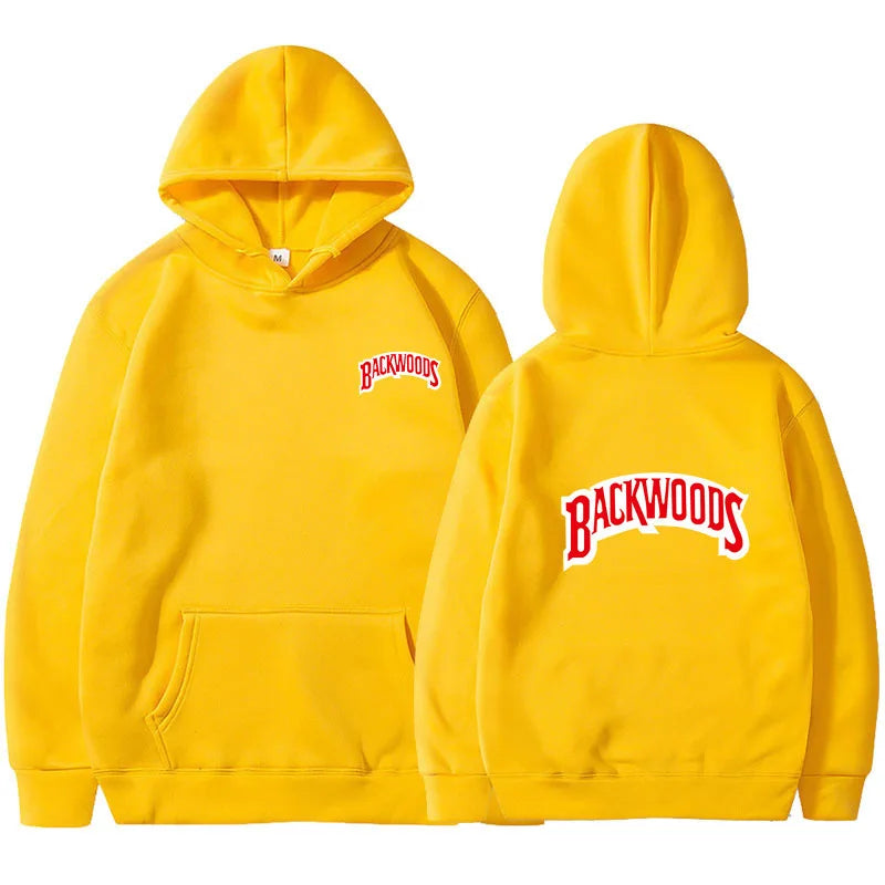 Backwoods Graphic Hoodie – Unisex Streetwear Sweatshirt, Hip-Hop Style