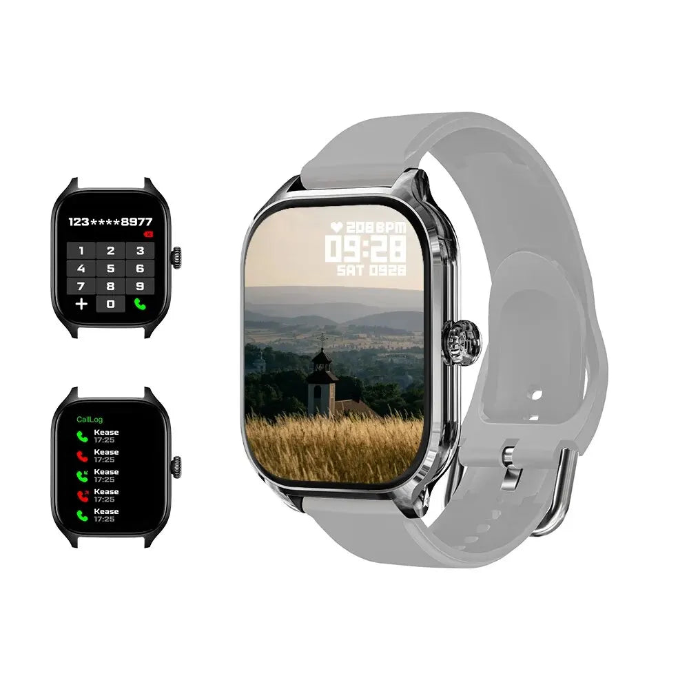 Smartwatch with Bluetooth Calling – Heart Rate & Fitness Tracker, Sleep Monitor, Step Counter, Multi-Sport Activity Watch