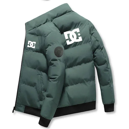 Men’s Insulated Winter Puffer Jacket – Ultra-Warm Fleece Interior & Windproof