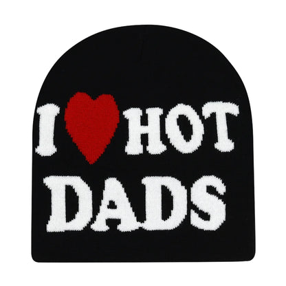 Graphic Knit Beanie for Adults – Warm Winter Streetwear with Bold Letter & Icon Designs