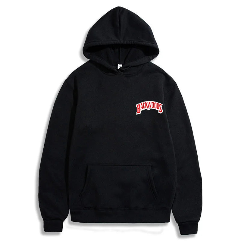 Backwoods Graphic Hoodie – Unisex Streetwear Sweatshirt, Hip-Hop Style