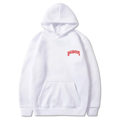 Backwoods Graphic Hoodie – Unisex Streetwear Sweatshirt, Hip-Hop Style