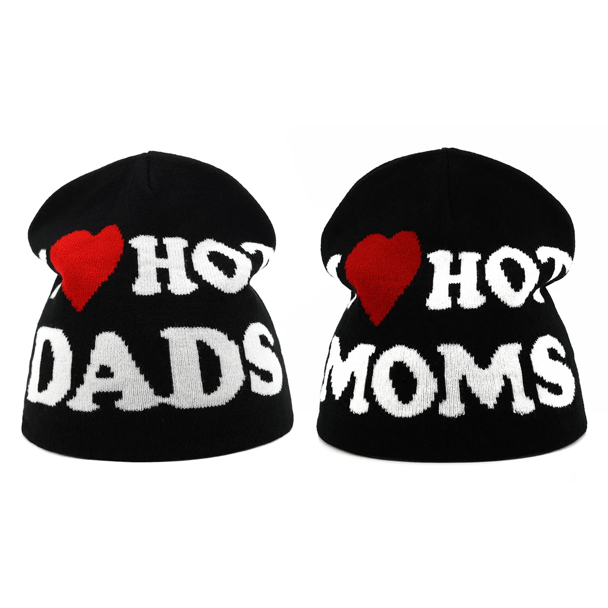 Graphic Knit Beanie for Adults – Warm Winter Streetwear with Bold Letter & Icon Designs