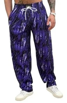 3D Printed Mesh Jogger Pants – Streetwear Sports Pants for Men, Women & Kids