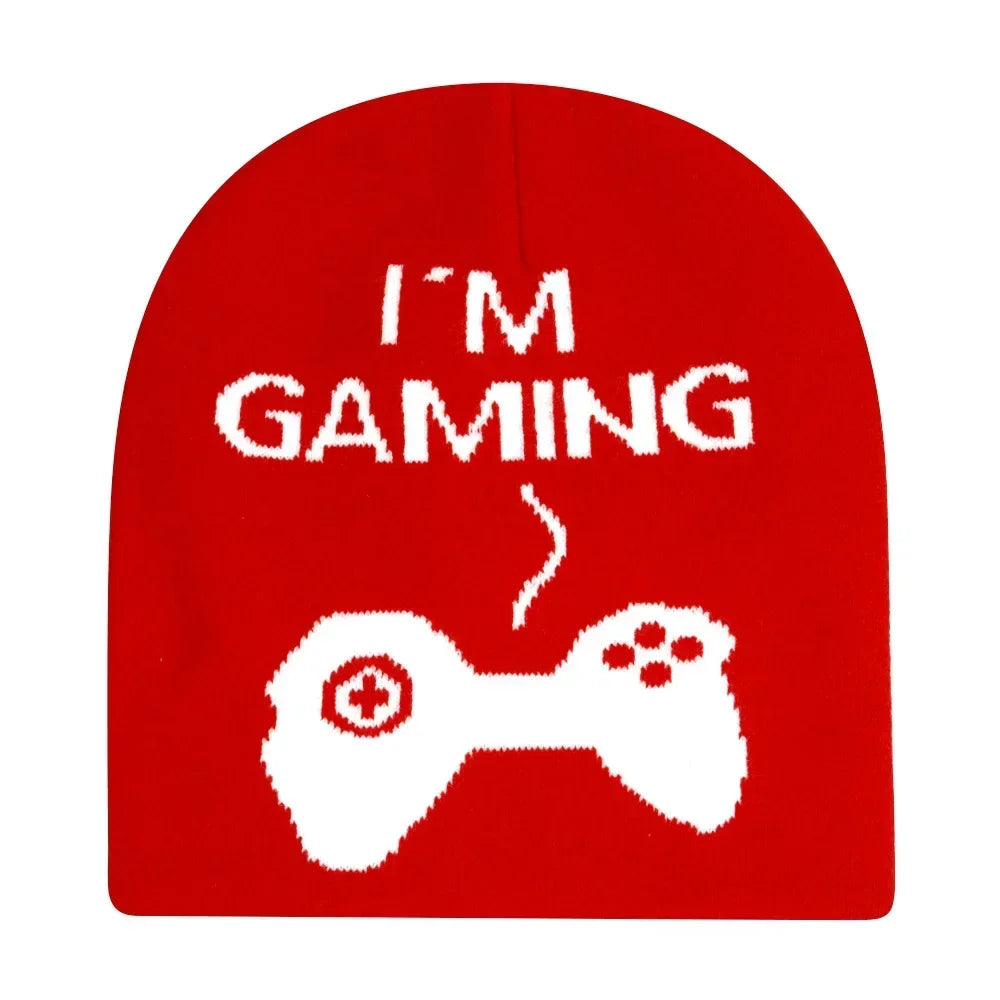 Graphic Knit Beanie for Adults – Warm Winter Streetwear with Bold Letter & Icon Designs