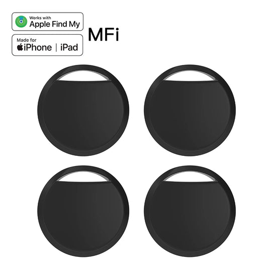 MFi-Certified Smart Bluetooth Tracker | Find My Compatible Tag for Keys &  Devices