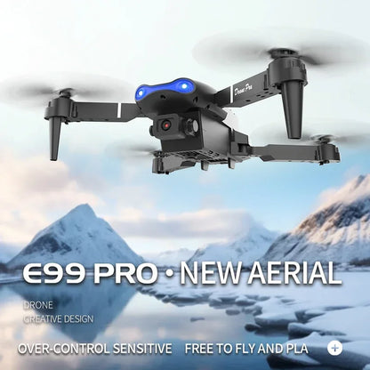 4K Foldable Drone – Dual Camera WiFi FPV Quadcopter with Altitude Hold, Optical Flow & One-Key Return