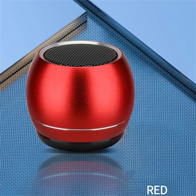 Portable Mini Wireless Bluetooth Gun Metal Speaker - Outdoor Speaker