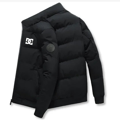 Men’s Insulated Winter Puffer Jacket – Ultra-Warm Fleece Interior & Windproof