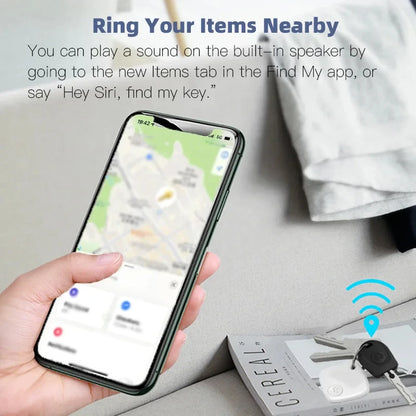 Mini Bluetooth Smart Tracker | Apple Find My Compatible Anti-Loss Tag for Pets, Kids, Keys & Bags