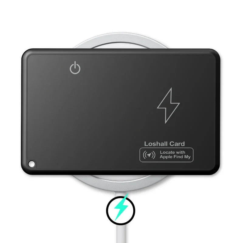Ultra-Slim Wireless Charging Tracker | Apple Find My Locator for Wallets, Bags & Travel Essentials