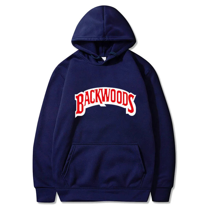 Backwoods Graphic Hoodie – Unisex Streetwear Sweatshirt, Hip-Hop Style