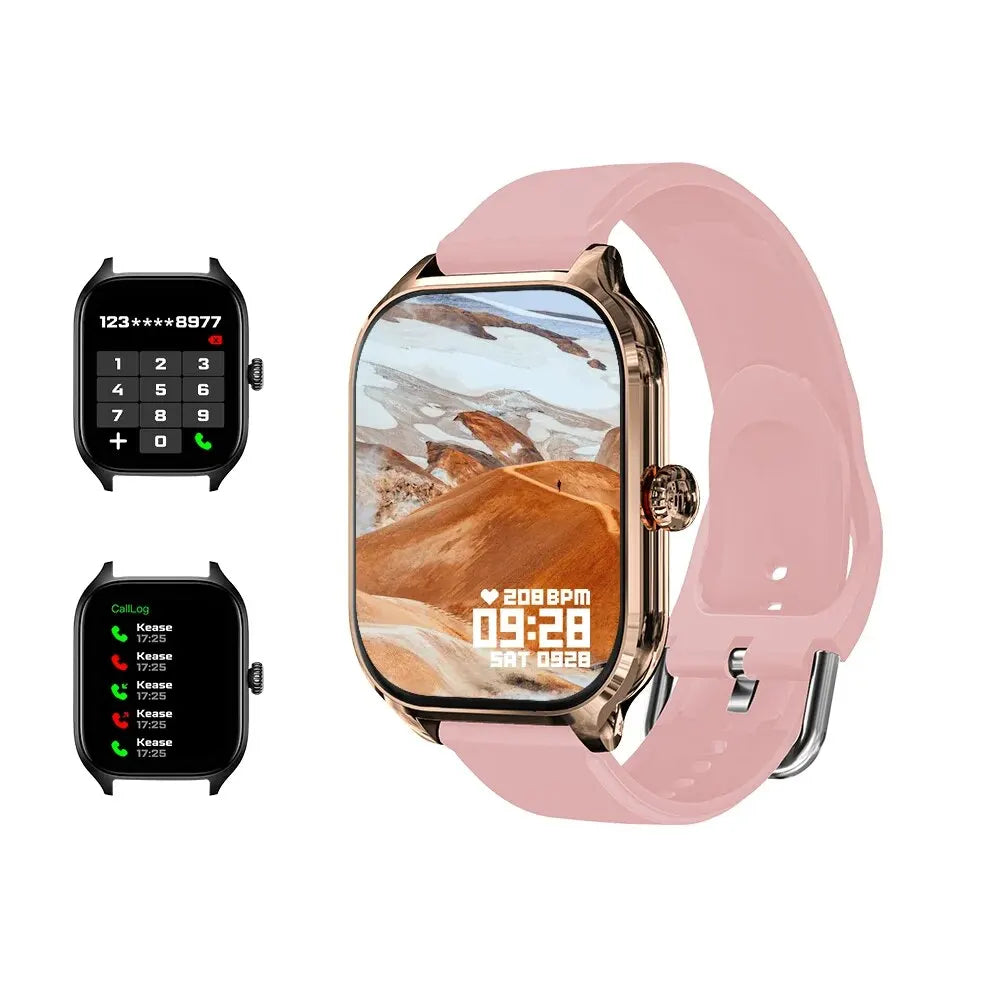 Smartwatch with Bluetooth Calling – Heart Rate & Fitness Tracker, Sleep Monitor, Step Counter, Multi-Sport Activity Watch