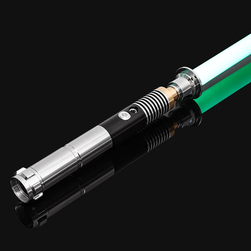 RGB Metal Dueling Lightsaber – Smooth Swing LED Sword with 16 Colors & 16 Sound FX