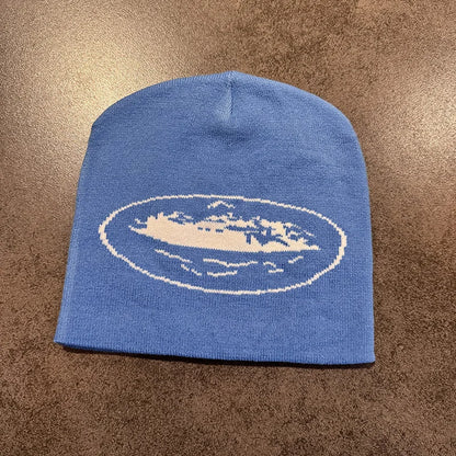 Cruise Logo Knit Beanie – Warm Streetwear Hat for Unisex Hip-Hop Skullcap