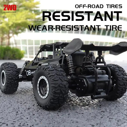 1:16 Scale Off-Road RC Racing Truck – 20 MPH LED Drift Car with 2.4G Remote