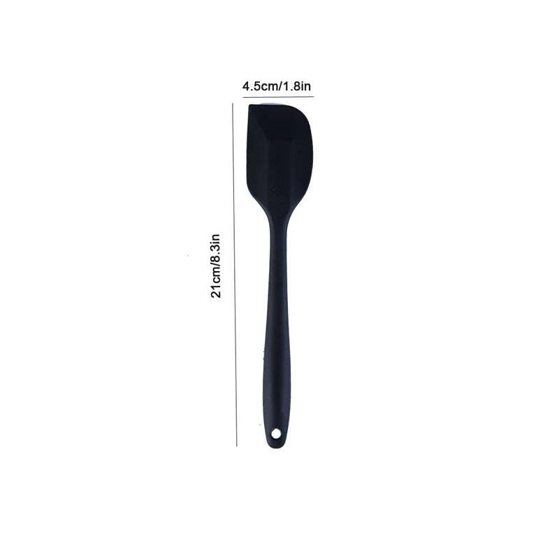 Heat-Resistant Silicone Spatula – Non-Stick Cream Scraper for Baking, Cooking & Mixing