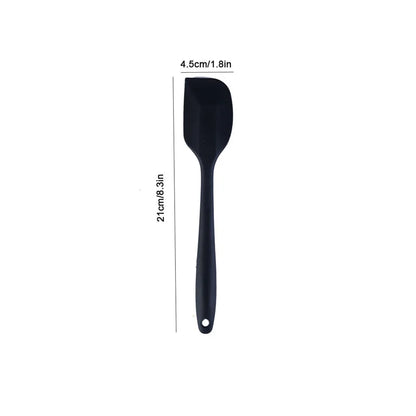 Heat-Resistant Silicone Spatula – Non-Stick Cream Scraper for Baking, Cooking & Mixing