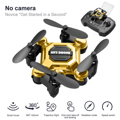 Smart Hover Mini Drone – Beginner-Friendly Auto-Stabilizing Quad with One-Key Start