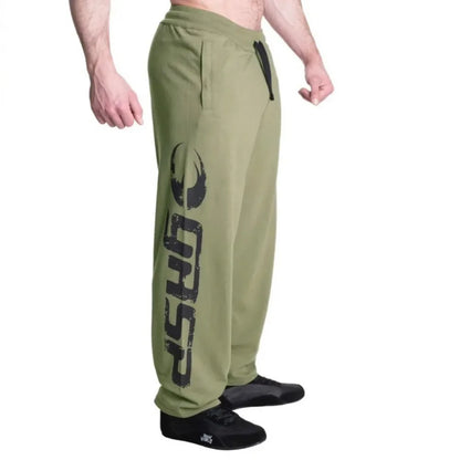 Men’s Straight-Leg Training Sweatpants – Graphic Fitness Joggers for Casual & Gym