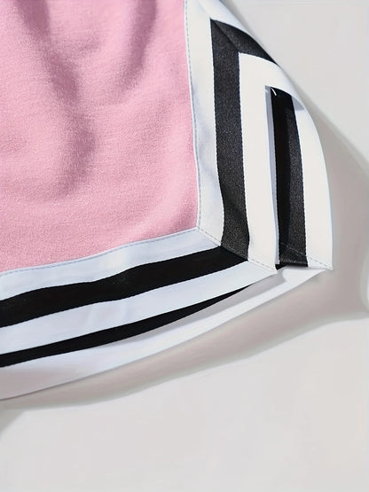 Bold Chicago Style Print Retro Basketball Shorts – Streetwear Summer Fitness