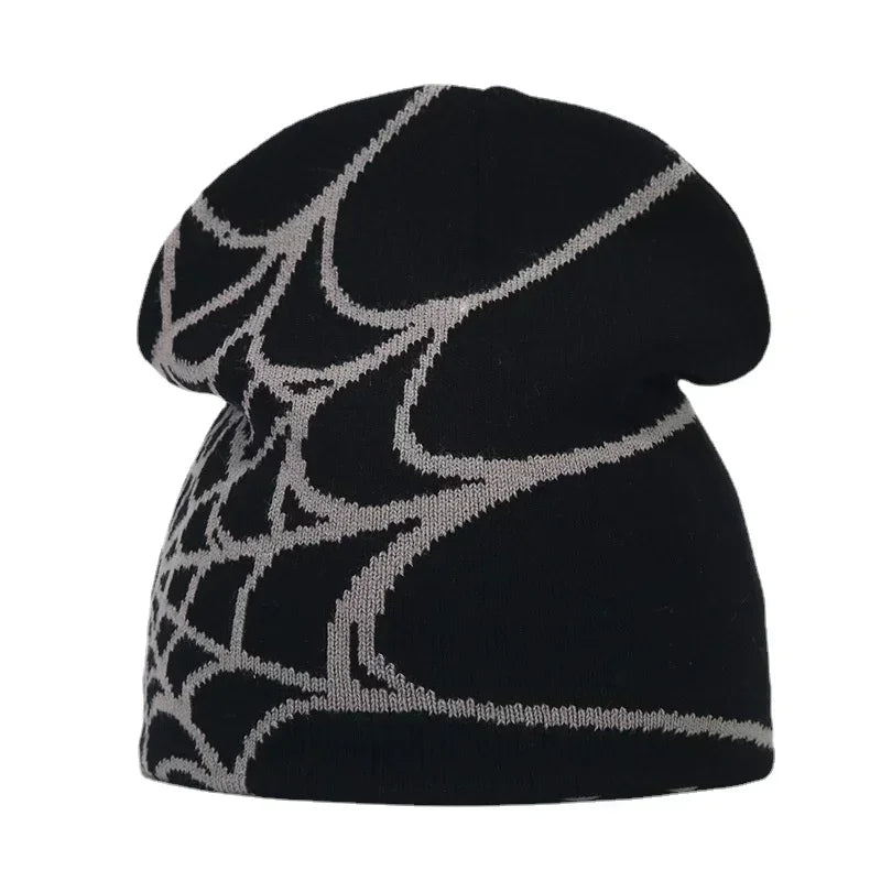 Graphic Knit Beanie for Adults – Warm Winter Streetwear with Bold Letter & Icon Designs