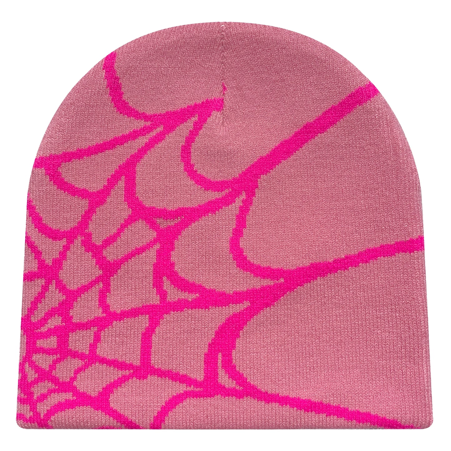 Y2K Spider Web Knit Beanie – Streetwear Skullcap for Men & Women, Rider Hat