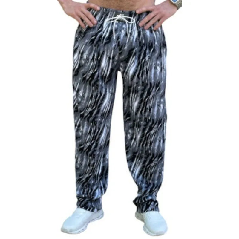 3D Printed Mesh Jogger Pants – Streetwear Sports Pants for Men, Women & Kids