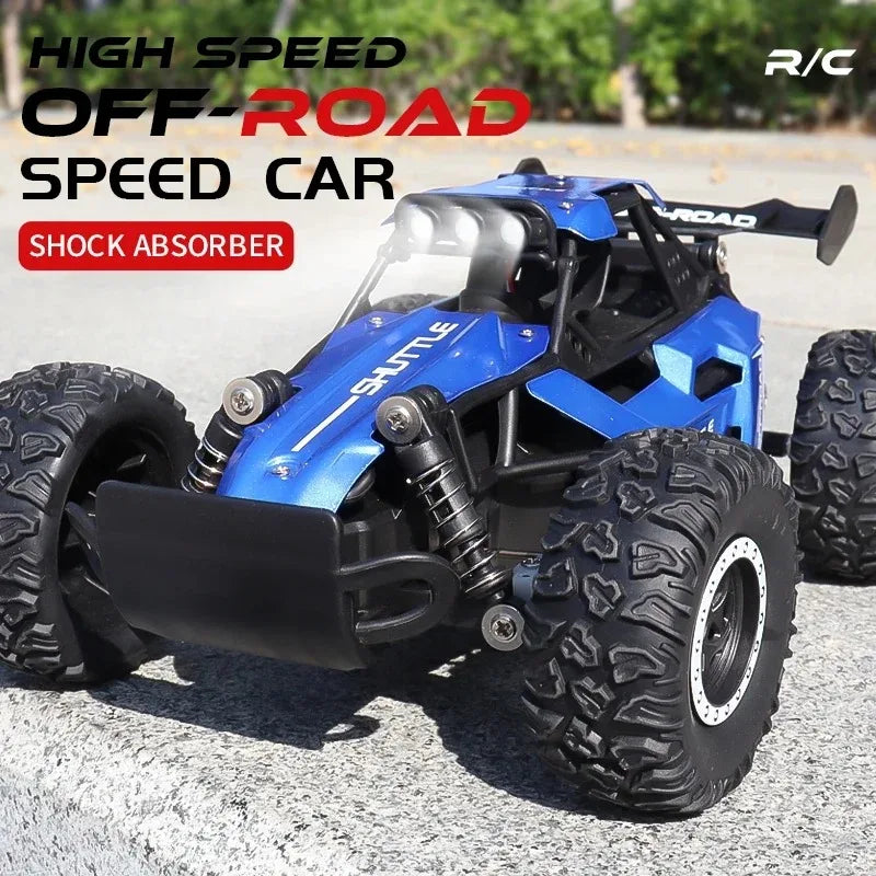 High-Speed 1:16 Off-Road RC Car – 2WD 12 MPH Off-Road RC car with LED Lights