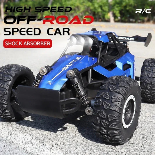 High-Speed 1:16 Off-Road RC Car – 2WD 12 MPH Off-Road RC car with LED Lights