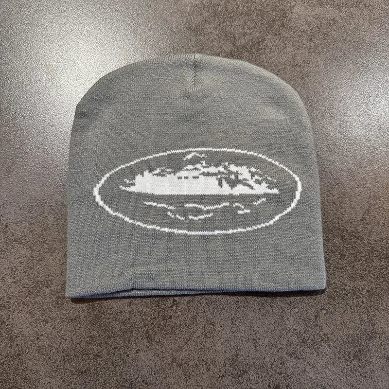 Cruise Logo Knit Beanie – Warm Streetwear Hat for Unisex Hip-Hop Skullcap