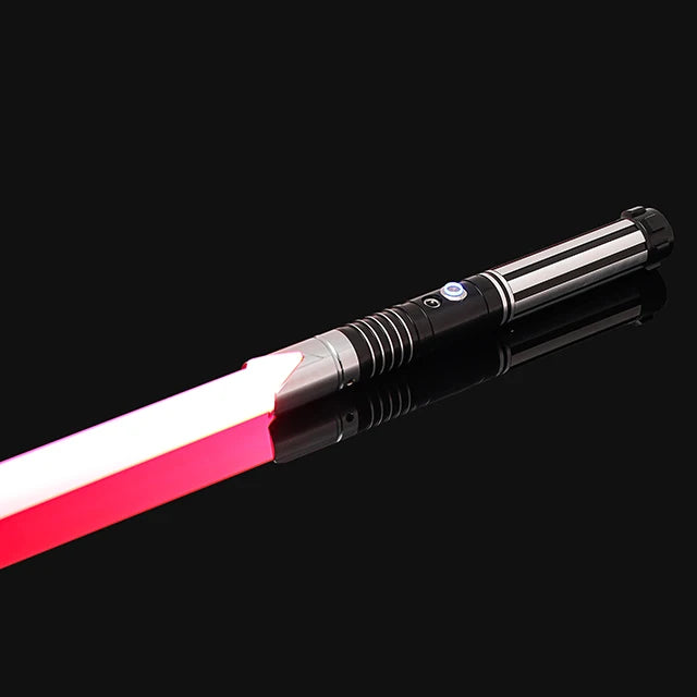 RGB Metal Dueling Lightsaber – Smooth Swing LED Sword with 16 Colors & 16 Sound FX