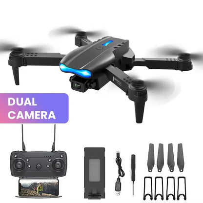 4K Foldable Drone with Obstacle Avoidance – Dual Camera WiFi FPV Quadcopter w/ Altitude Hold