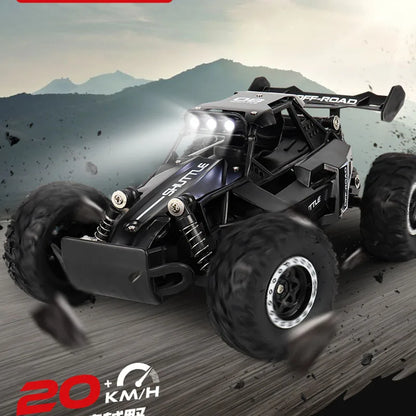 High-Speed 1:16 Off-Road RC Car – 2WD 12 MPH Off-Road RC car with LED Lights