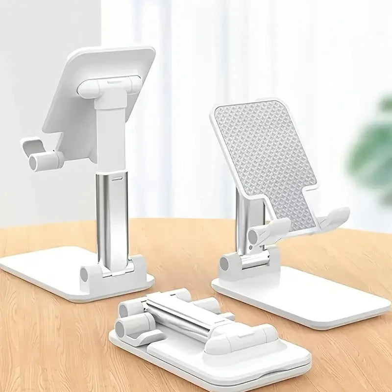 Adjustable Desktop Phone & Tablet Stand – Foldable Holder for iPhone, Samsung, iPad, and More