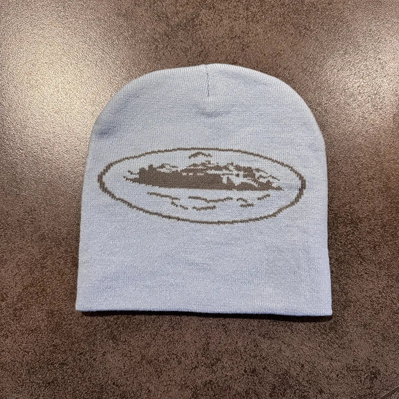 Cruise Logo Knit Beanie – Warm Streetwear Hat for Unisex Hip-Hop Skullcap