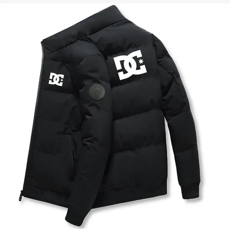 Men’s Insulated Winter Puffer Jacket – Ultra-Warm Fleece Interior & Windproof