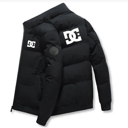 Men’s Insulated Winter Puffer Jacket – Ultra-Warm Fleece Interior & Windproof