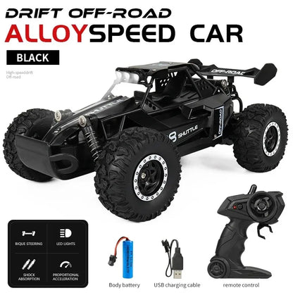 High-Speed 1:16 Off-Road RC Car – 2WD 12 MPH Off-Road RC car with LED Lights